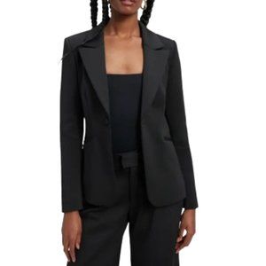 🌿Kasper Open Front Buttonless Blazer [10]🌿